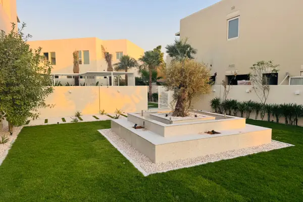 Home landscaping work